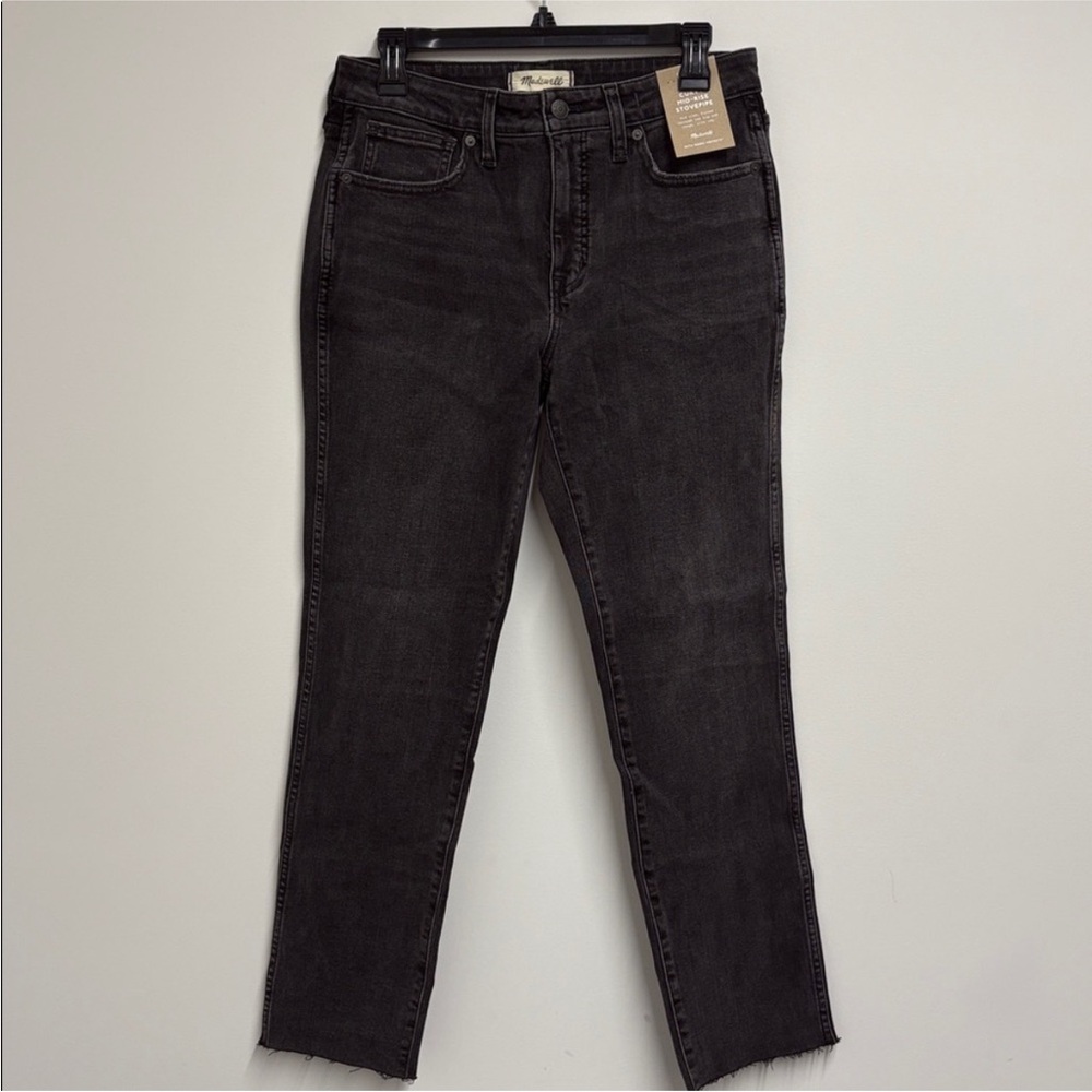 NWT Madewell  Curvy Mid-Rise Stovepipe Jeans Size 29